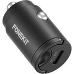 FoneKit Travel PD 18W, USB-C biladapter
