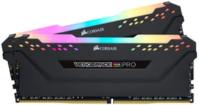 Vengeance RGB Pro Black 2x8GB DDR4 3200MHZ DIMM CMW16GX4M2Z3200C16