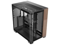 Antec C8 Curve Wood, Full Tower, Pc, Svart, Transparent, Trä, Atx, Itx, Glas, Plast, Stål, Trä, 17,5 Cm