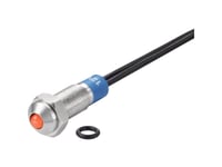 Conrad Tc-7495128, Röd, -25 - 55 ° C, Ip67, 12 V, 7 Mm, 1 Styck