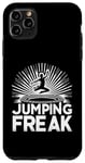 Coque pour iPhone 11 Pro Max Jumping Freak Trampoline Trampoline Jump Trampolinist Jump Trampolining