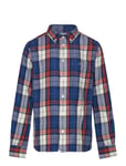 Reg. Check Flannel Shirt Blue GANT