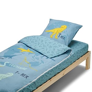 Parure De Lit Enfant 90x190 Cm - Housse De Couette + 2 Taies 65x65 Cm - Microfibre Douce, Fermeture éclair, Thème Capricorne