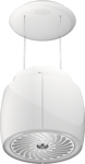 Miele - DA 7378 D Aura 4.0 Ambient BriliantHvit – Ventilatorer