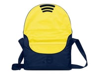 be.ez LA garde robe Chic - Sacoche pour ordinateur portable - 13" - jaune, marine - pour Apple MacBook (13.3 po); MacBook Pro (13.3 po)