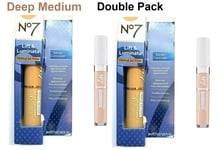 No7 Lift & Luminate Triple Action Serum Concealer - Deep Medium 8ml- RRP £13.95