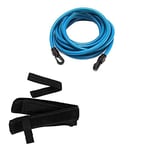 Dcolor Adjustable Swim Training Resistance Belt Swimming Learn Belt for Adult Kids Leash Swimming Pool Tools Accessories