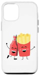 iPhone 15 Pro Friendship Day Best Friends – Cute Ketchup & Fries Graphic Case