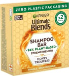 Garnier Ultimate Blends Honey Treasures Strengthening Shampoo Bar Damaged Hair