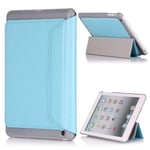 Apple Sublime Ipad Mini Läderfodral - Flipstand (blå)