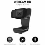 Webcam Nilox NXWC02 HD 720P Full HD Sort