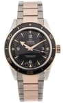Omega 233.20.41.21.01.001 Seamaster Diver 300m Master Co-Axial 41mm Musta/18K pu
