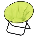 Campingstol hopfällbar campingstol med ryggstöd, hopfällbar stol upp till 120kg, vadderad moonchair extra bred, hopfällbar stol