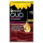 Garnier Olia No Ammonia Long-lasting Permanent Hair Colour Dye with Flower Oil