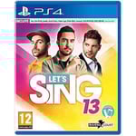 Musikspel - Sony - Let's Sing 13 Grundläggande - PS4 - 30 prestationer - Mobilmikrofonapp