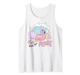 Flamingo Go With The Float Summer Pool Party Vacation Cruise Tank Top