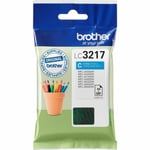 Brother LC 3217 Cyan Genuine Ink Cartridge For MFC-J6530DW ,MFC-J5335DW