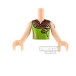 LEGO Elves Minifigure Torso Copper Shoulders