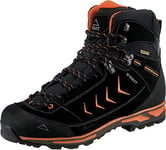 McKINLEY Homme Annapurna AQX Chaussure de Marche, Black/Orange, 46.5 EU