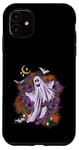 iPhone 11 Vintage Floral Ghost Cute Halloween Womens Kids Man Case
