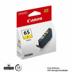 Genuine Canon CLI-65 Yellow Ink Cartridge for Pixma Pro-200-INDATE