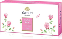 Yardley English Rose Soap Set Trio (3 x 100 g)