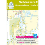 NV-CHARTS Atlas Serie 9 Danmark Vest Skagen til Rømø-Limfjord