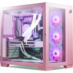 Blackstorm Artemis A711G ATX-kotelo ikkunalla, pinkki