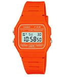 Casio Unisex Orange Digital Watch F-91WC-4A2EF RRP £24.90 Our Price £22.50
