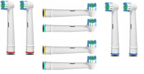 Electric Toothbrush Heads Compatible With Oral B Braun Toothbrush Head Models
