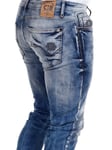 Cipo & Baxx Haleth Slim Fit Jeans - Blå