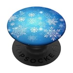 Magical Snowflakes Pop Socket for Phone PopSockets Christmas PopSockets Swappable PopGrip