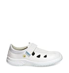 Abeba 31795-40 Uni6 Chaussures de sécurité sandale ESD Taille 40 Blanc