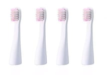 Panasonic EW0957-W Toothbrush Head White 4 Pieces For Doltz EW-DS11 83169 JAPAN