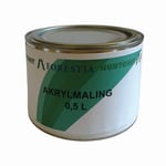 huntonit akrylmaling 0,5l maling hvit