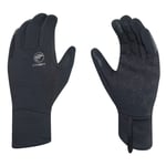 Chiba Polarfleece Thermal Winter Gloves - Black / Large