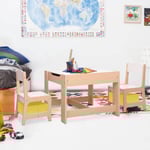 Barnbord med 2 stolar MDF