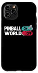 Coque pour iPhone 11 Pro Flippers Boule - Arcade Machine Pinball