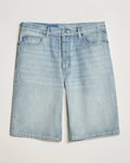 HUGO Skate Denim Shorts Light Blue