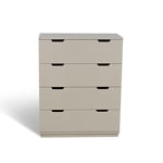 Mavis - Aoko Byrå Beige 4 Lådor - Byråer - Martina Elgemark - Beige - Trä