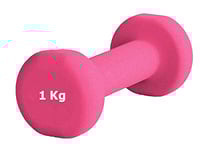 G5 HT SPORT Neoprene Dumbbells for Gym and Home Gym, Non-Slip 0.5 to 6 kg, Pair or Single (1 x 1 kg)