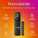 Amazon Fire Stick Lite TV HD Alexa Netflix Prime Wi-Fi Streaming Remote