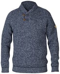 Fjallraven Men's Lada Sweater M Sweatshirt, Blue, XL UK