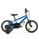 Conor Ray 14" Vélo pour Enfant Fille, Bleu, Petite Taille