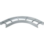 Böj 90° 110x400 Kabelstege 110 WLB 90 114 FT varmförzinkad HDG