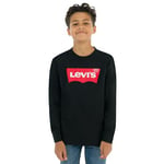 Levi's Kids -l/s Batwing Tee Boys, Black, 4 Years