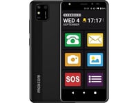 MaxCom MS554 smartphone 14 cm (5.5&quot;) Dual SIM Android 11 Go edition 4G 2 GB 32 GB 2500 mAh Black