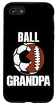 iPhone SE (2020) / 7 / 8 Ball Grandpa Funny Soccer Football Grandpa Case