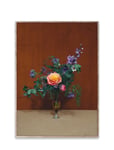 Blomst 08 50X70 Home Decoration Posters & Frames Posters Botanical Multi/patterned Paper Collective
