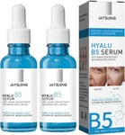 2 Pcs Hyalu B5 Serum Hyaluronic Acid Serum for Face with Vitamin B5 Skin Firming